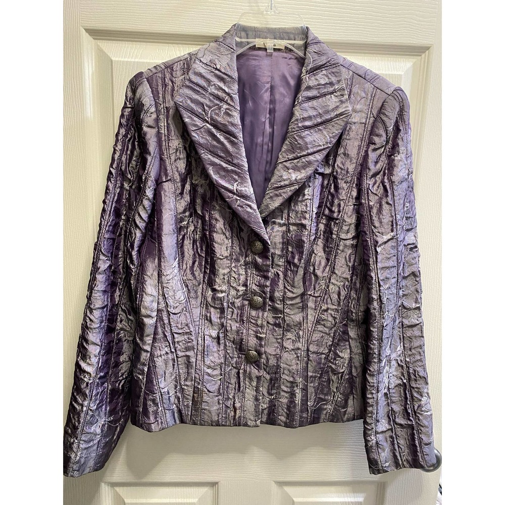 Reba shiny jacket size 6